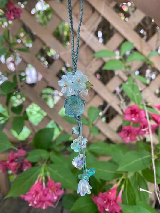 Light blue glass