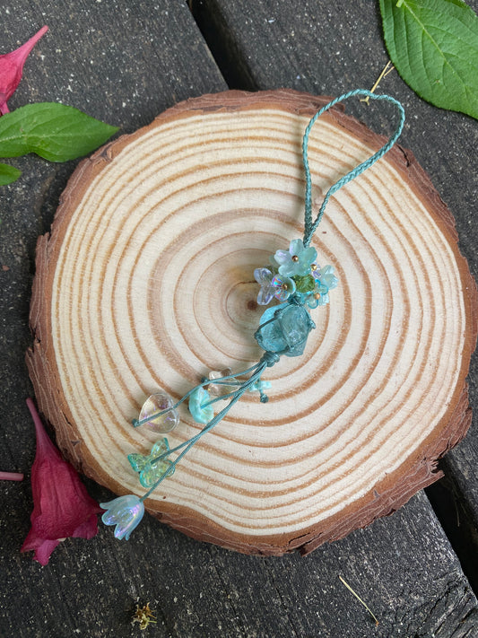 Light blue glass
