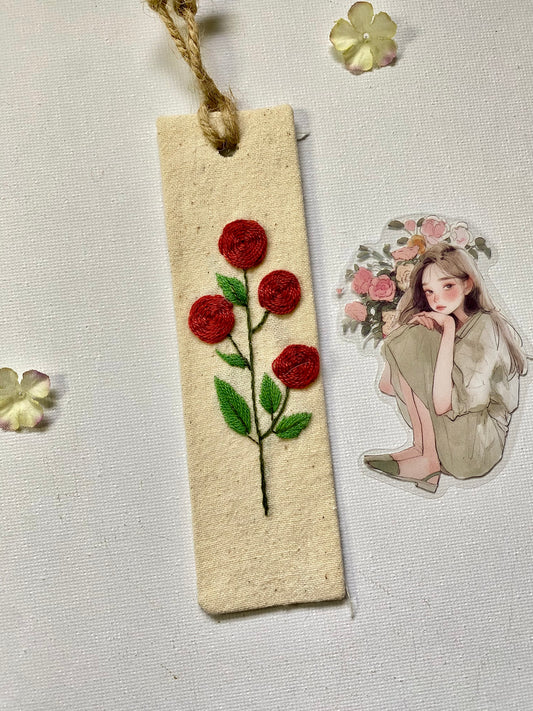 Red ranunculus flower